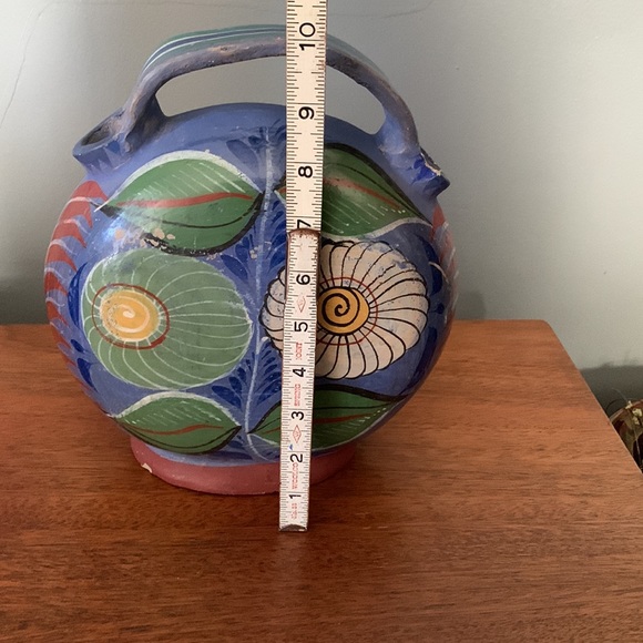 Mexican Tonala Wedding Vase - Picture 6 of 6